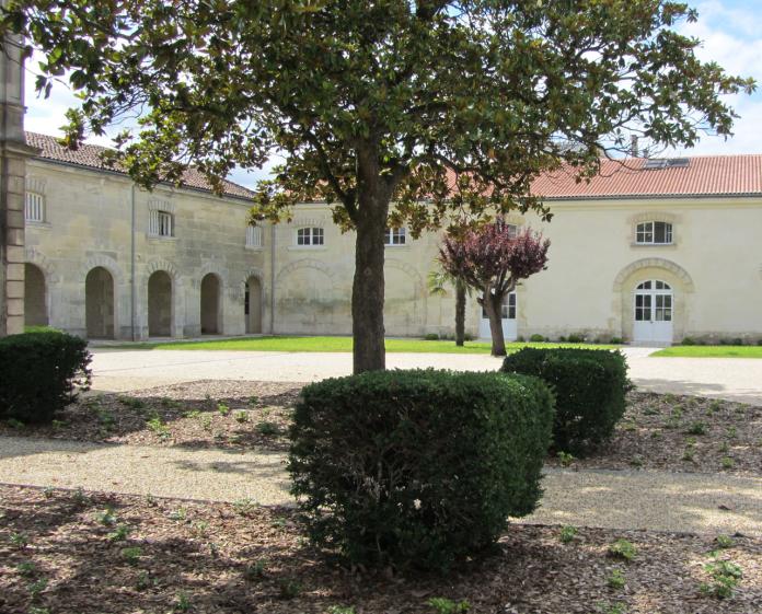 La galerie vue du parc