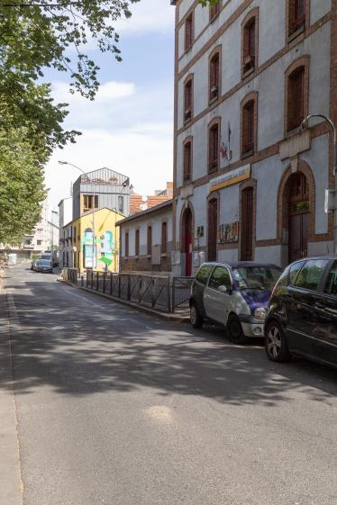 Vue urbaine de la surélévation