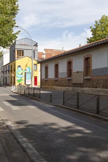 Vue urbaine de la surélévation