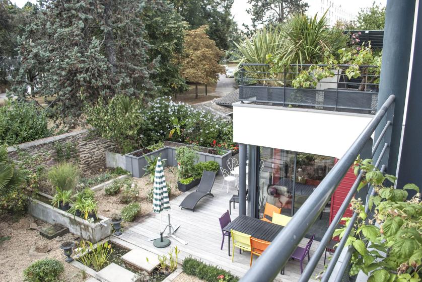 Vue depuis le balcon