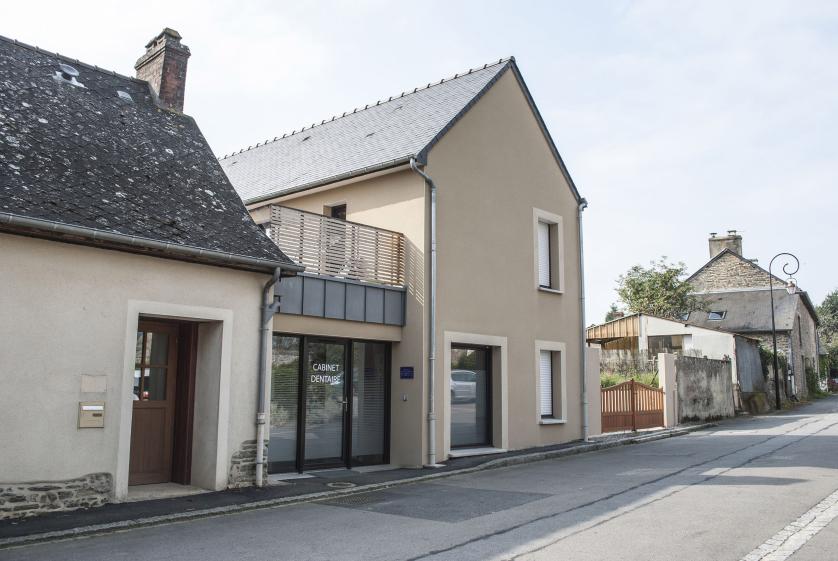 Vue depuis la rue