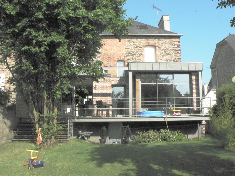 Vue depuis le jardin
