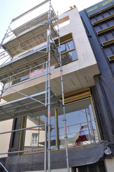 Façade arrière ossature Bois