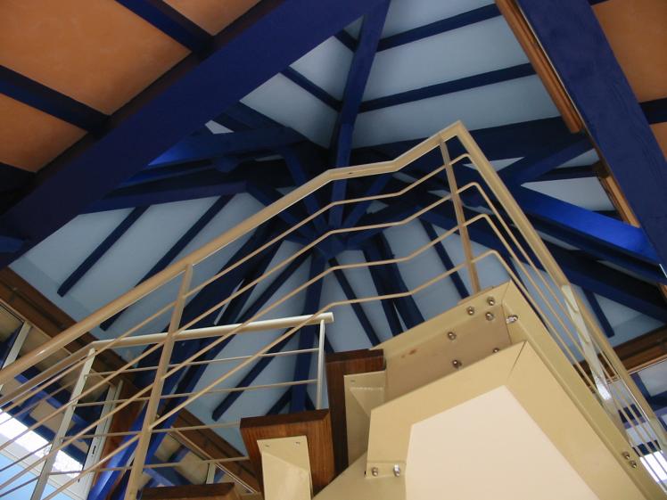 Vue sur l'escalier chambre.