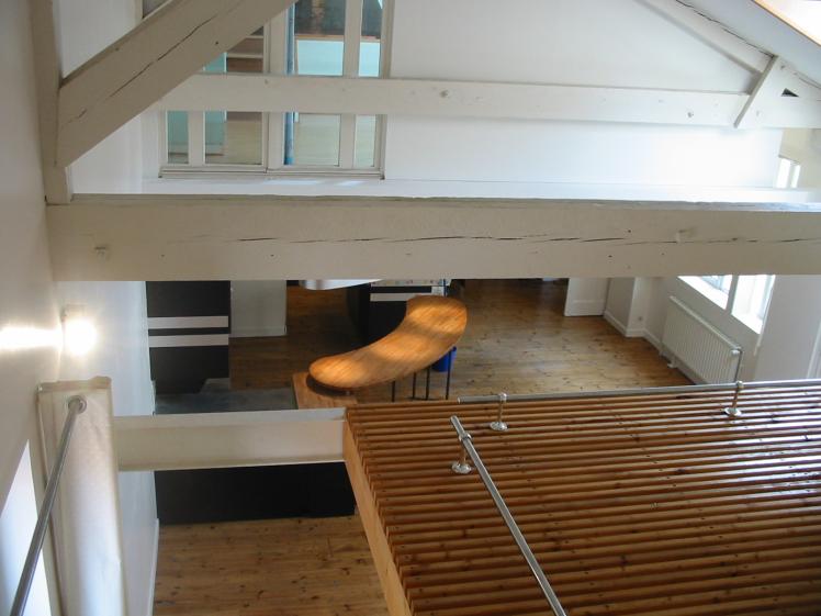 Vue de la mezzanine.