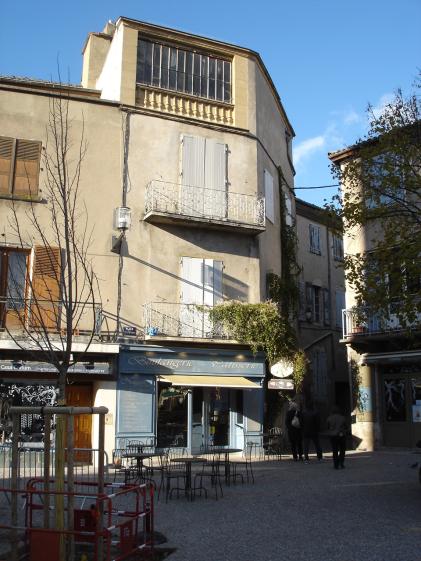 la façade avant intervension