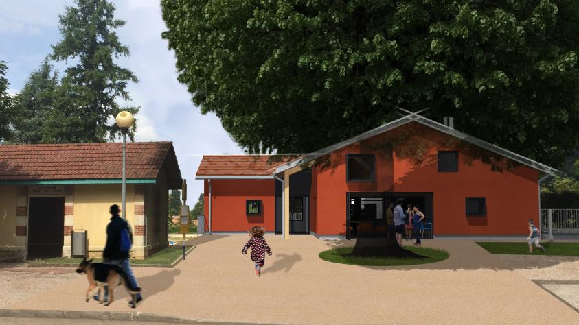 Bibliothèque, ludothèque et agence postale Saint Laurent en Royans 