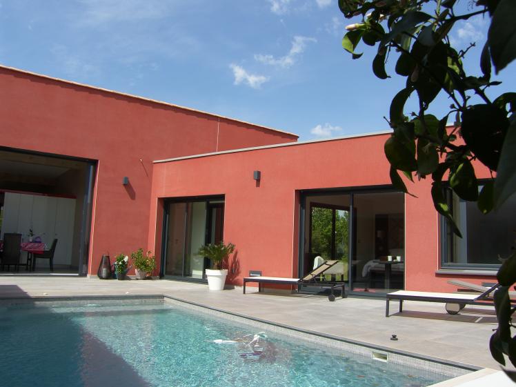 Maison patio Benjamin Ballay Architecte 