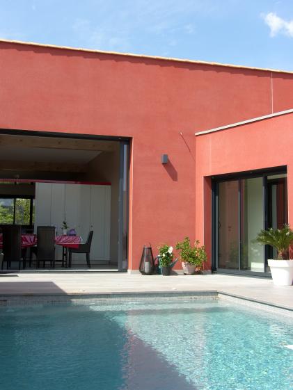 Maison patio Benjamin Ballay Architecte 