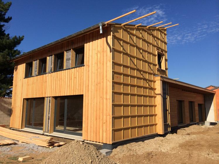 Maison ossature bois Benjamin Ballay Architecte