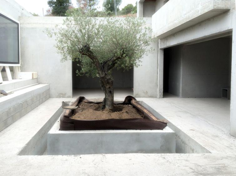 Vue Chantier Patio