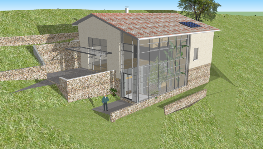 Maison bioclimatique