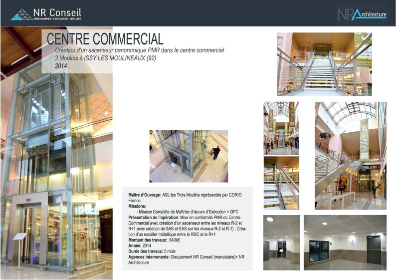 Centre Commercial LES 3 MOULINS _ ISSY LES MOULINEAUX (92)