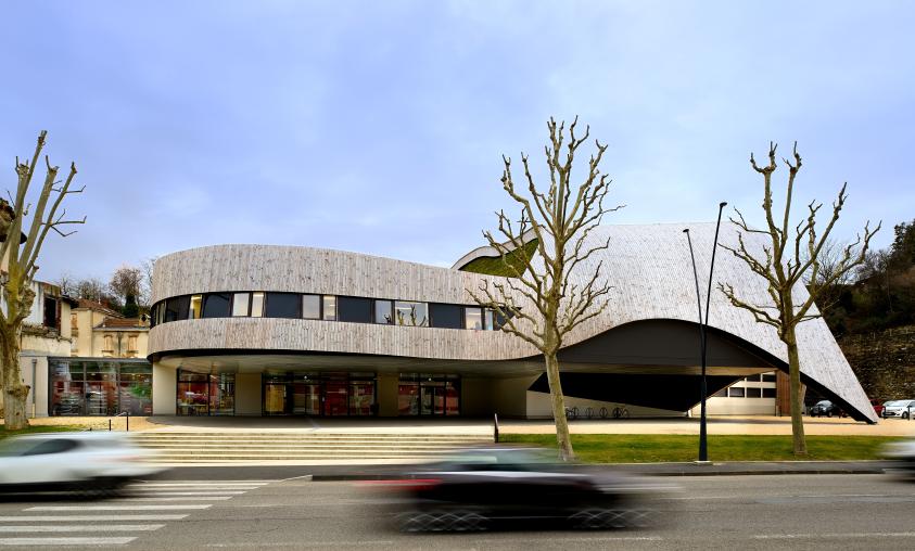 Vue extérieure de la Cité de la Musique © Studio Erick Saillet