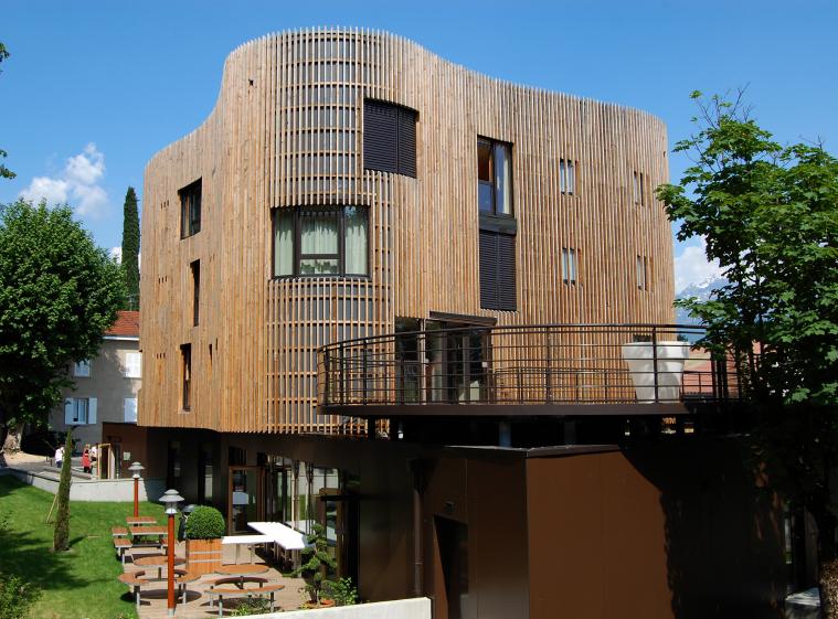 Vue extérieure de la Maison des Parents.