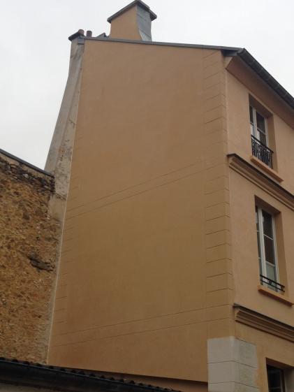 Ravalement pignon avec ITE