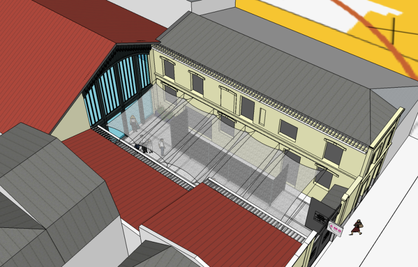 Maquette 3D du projet