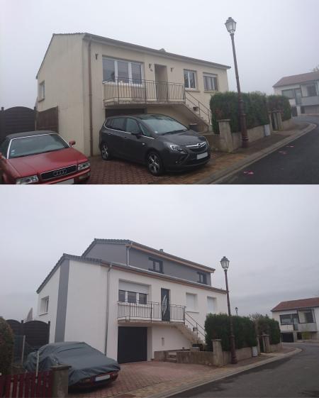 Vue depuis la rue