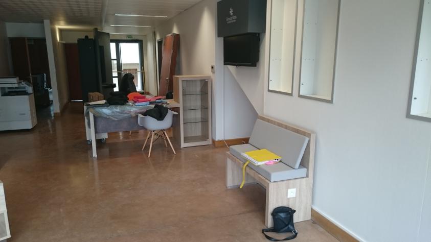 Espace attente et accueil PMR