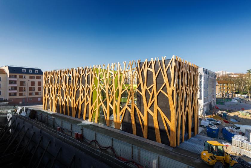 Façade Sud © Photos : Ecliptique – Laurent Thion
