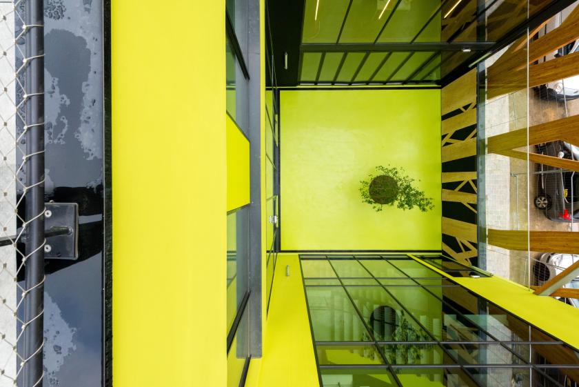 Vue de dessus Patio © Photos : Ecliptique – Laurent Thion