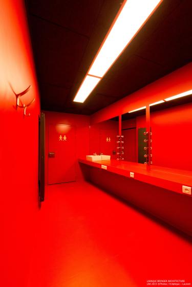 Sous-sol - Loges © Photos : Ecliptique – Laurent Thion