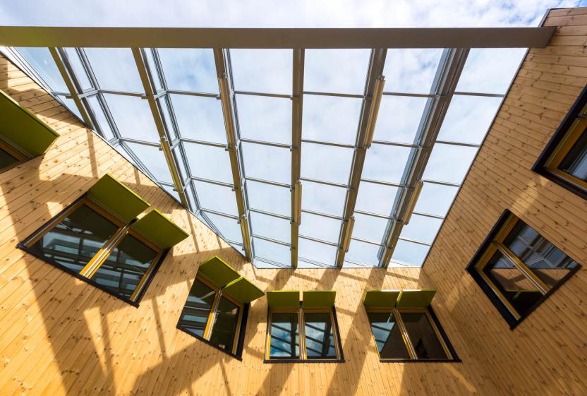 R+3 - Patio verrière © ecliptique / Laurent Thion