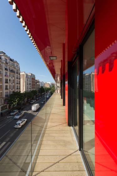 R+2 - Balcon filant / Salles de réunion © ecliptique / Laurent Thion