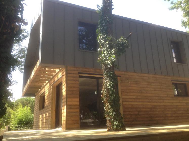 La maison fait corps avec la nature