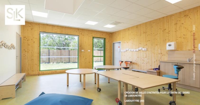 Centre de loisirs à Labouheyre (40) | SLK-ARCHITECTES