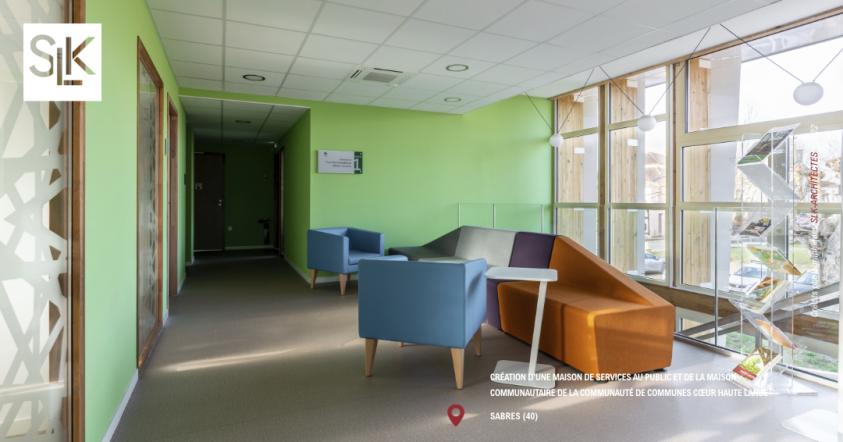 Maison de services au public à Sabres (40) | SLK-ARCHITECTES