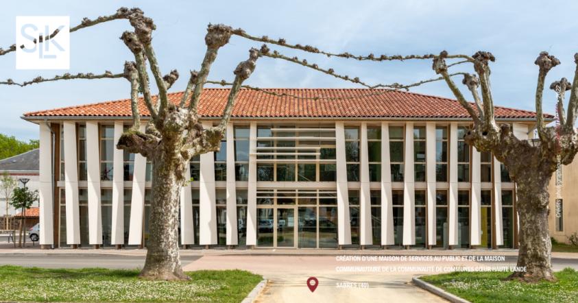 Maison de services au public à Sabres (40) | SLK-ARCHITECTES