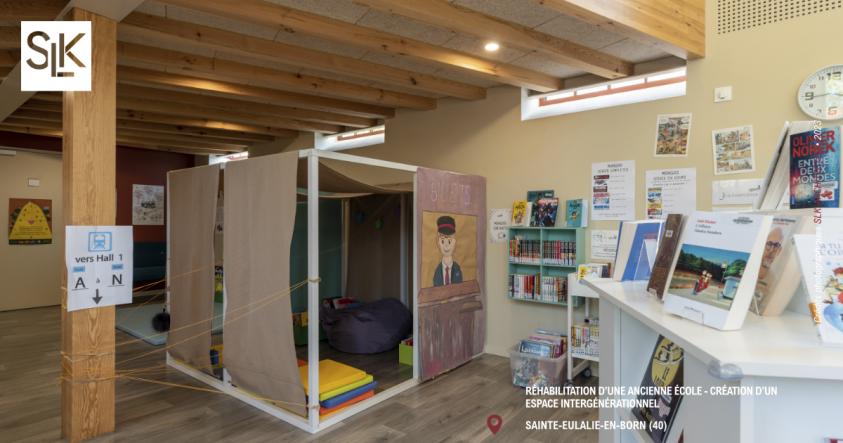 Espace intergénérationnel à Sainte-Eulalie-en-Born (40) | SLK-ARCHITECTES