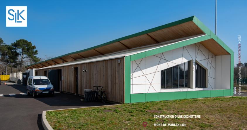 Déchetterie le Conte à Mont-de-Marsan (40) | SLK-ARCHITECTES