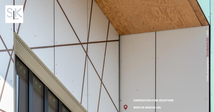 Déchetterie le Conte à Mont-de-Marsan (40) | SLK-ARCHITECTES