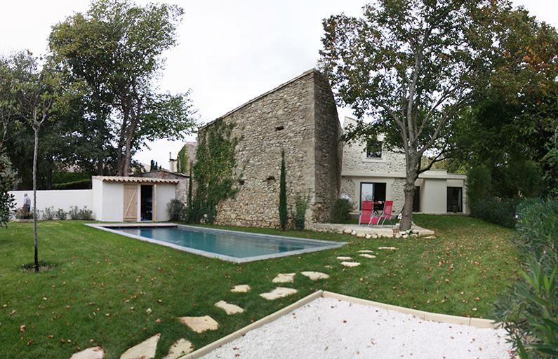Jardin et piscine