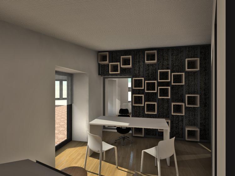 Vue intérieure du bureau