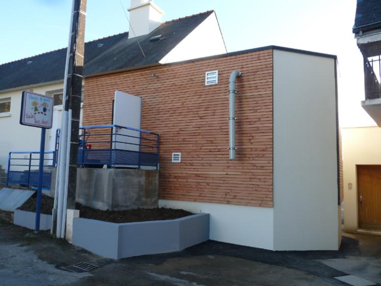 Chaufferie bois et silo