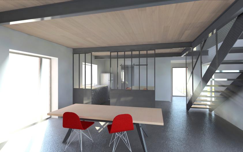 Maison avenue de Penthièvre - Saint-Brévin-les-Pins - vue intérieur 1