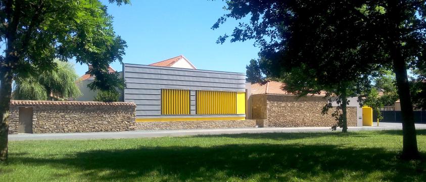SL20 ARCHITECTURE - Centre de Loisirs - Saint-Denis-la-Chevasse - Projet vue dep