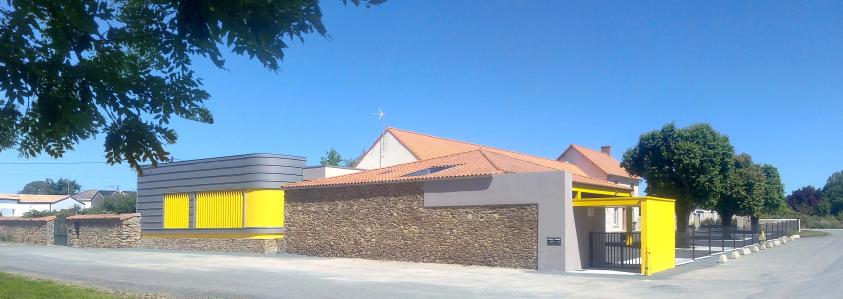 SL20 ARCHITECTURE - Centre de Loisirs - Saint-Denis-la-Chevasse - Projet vue dep