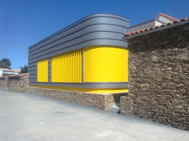 SL20 ARCHITECTURE - Centre de Loisirs - Saint-Denis-la-Chevasse - Projet vue fai