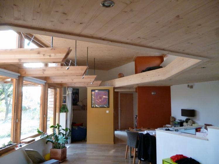 Maison Ecologique vue intérieure