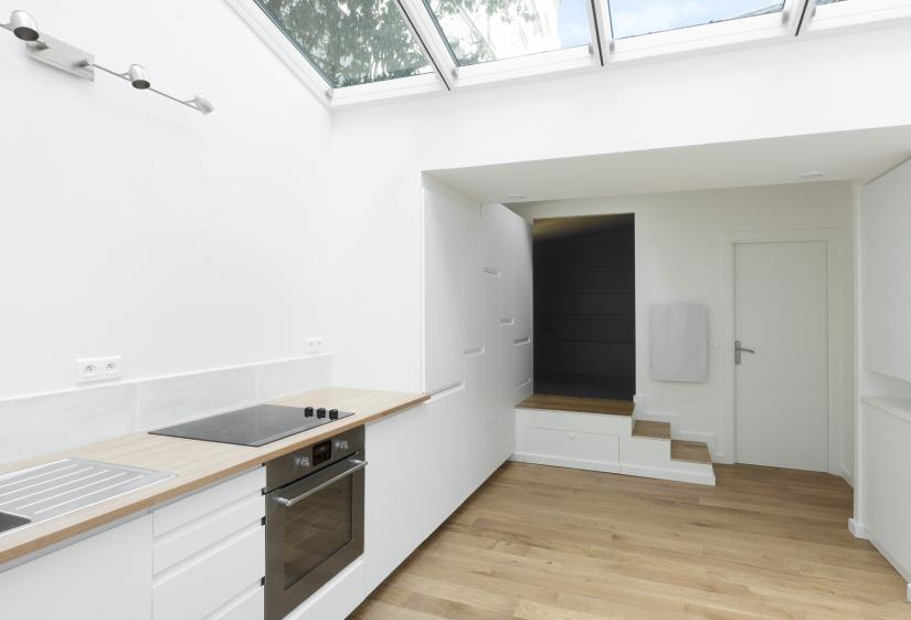 A28 Réhabilitation d'un atelier transformé en studio