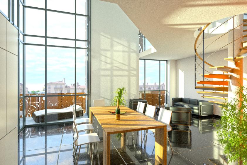 Construction de 27 logements BBC, bureaux et commerces en RDC - Le Royal à Saint