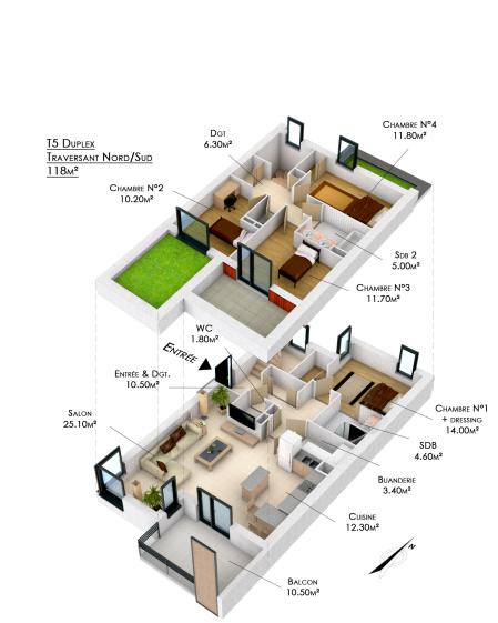 Site DESJOYAUX - Construction de 27 logements intermédiaires 
