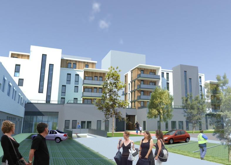 Terraillon Tranche 3 - Construction de 33 logements, commerces et bureaux 