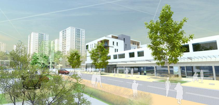 Terraillon Tranche 3 - Construction de 33 logements, commerces et bureaux