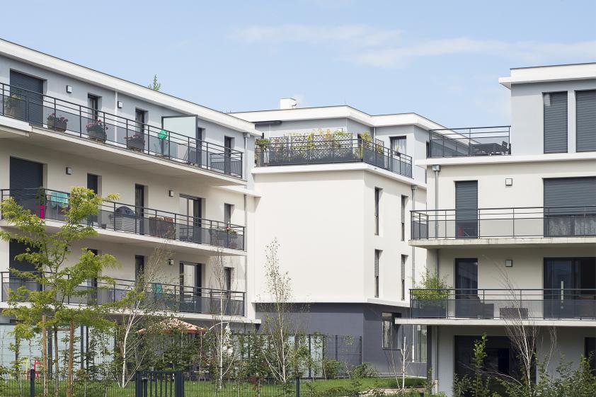 Carré Grouchy - Construction de 59 logements THPE et 4 locaux commerciaux - Phot