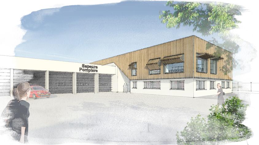 SDIS Pierre Benite - Extension et réhabilitation d’un centre de secours